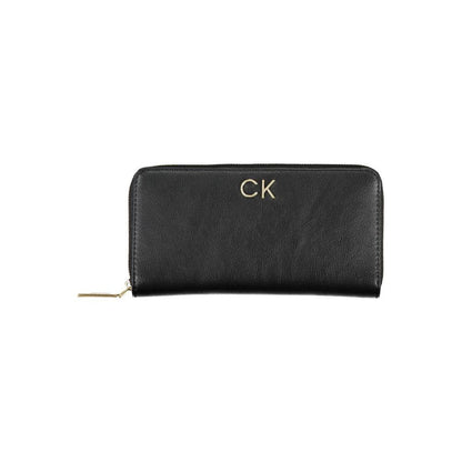 Calvin Klein Black Polyester Women Wallet