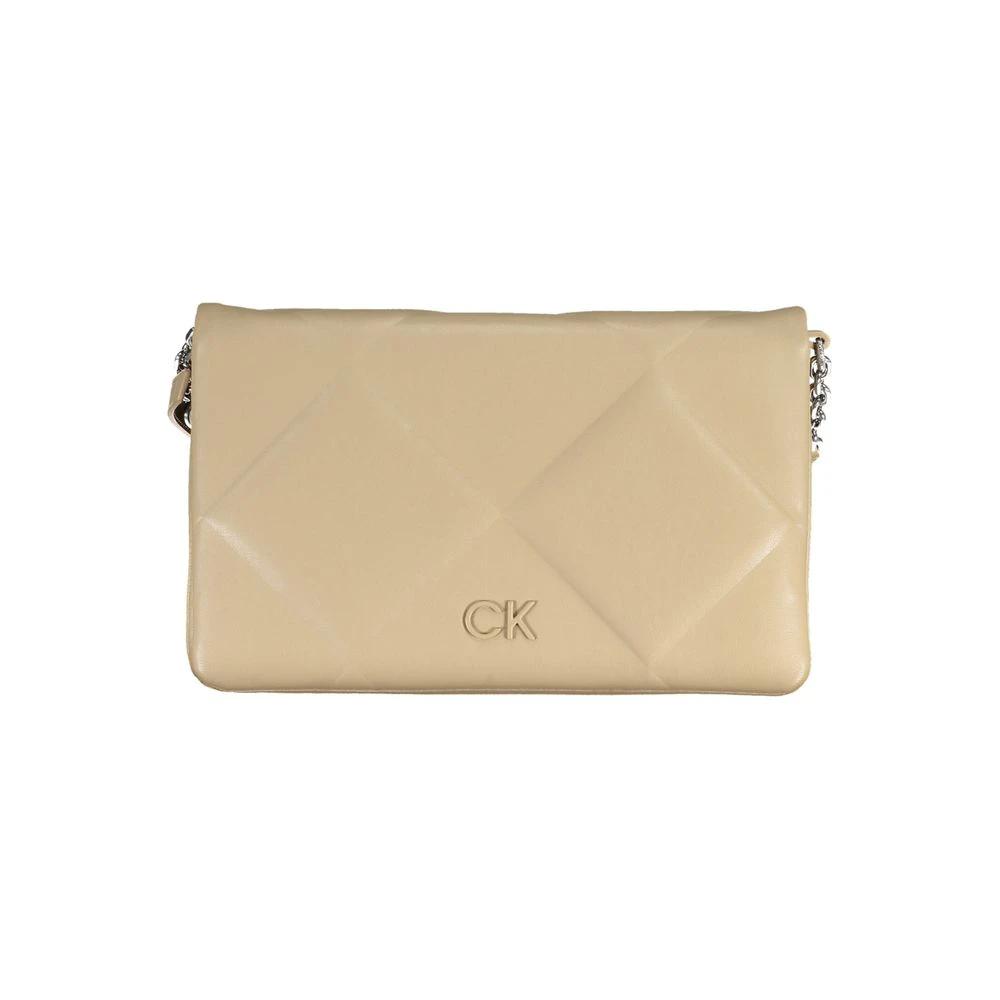 Calvin Klein Beige Polyester Women Shoulder Bag by Calvin Klein
