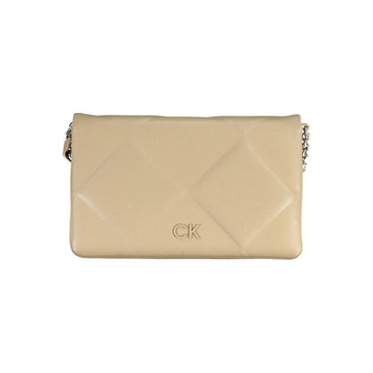 Calvin Klein Beige Polyester Women Shoulder Bag by Calvin Klein