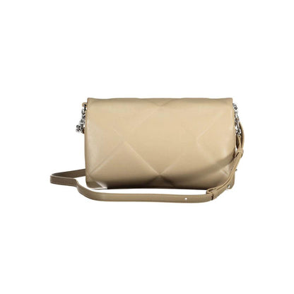 Calvin Klein Beige Polyester Women Shoulder Bag by Calvin Klein