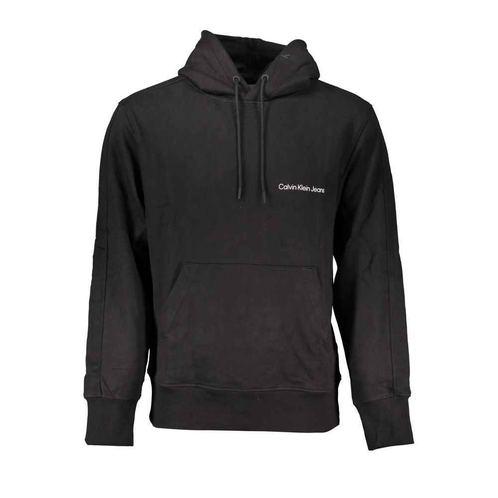 Sweat à capuche Calvin Klein homme en coton noir – CA-27241