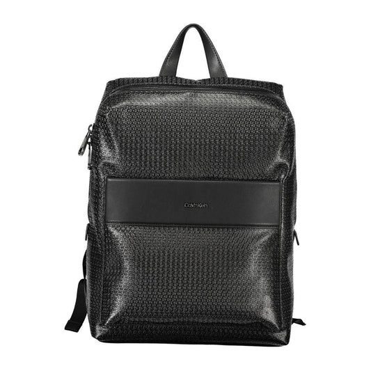 Calvin Klein Nero Polyester Men's Backpack by Calvin Klein