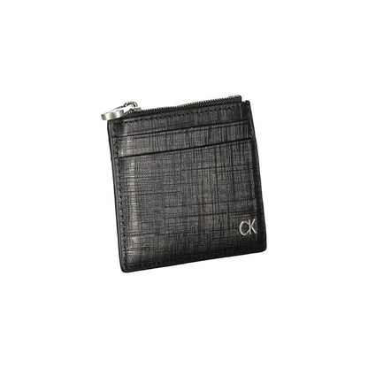 Calvin Klein Nero Leather Men Cardholder