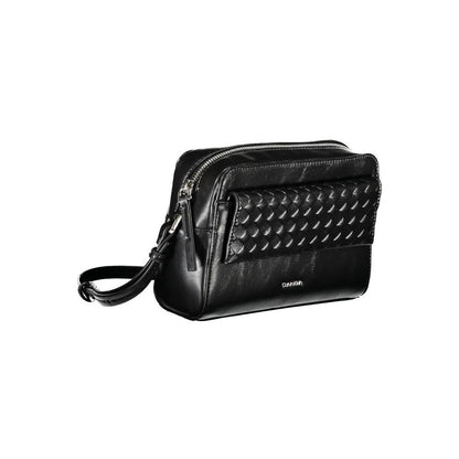 Calvin Klein Black Polyester Women Shoulder Bag by Calvin Klein