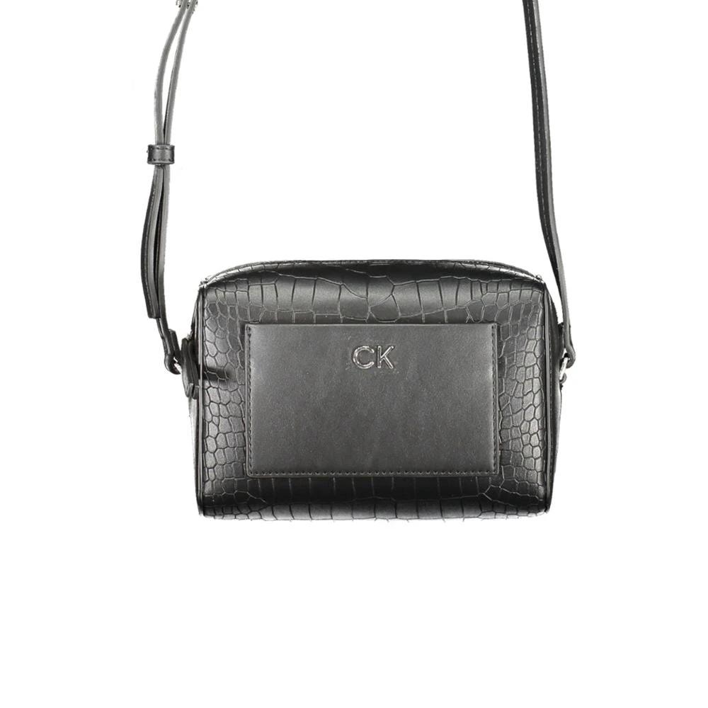 Calvin Klein Black Polyester Women Shoulder Bag by Calvin Klein