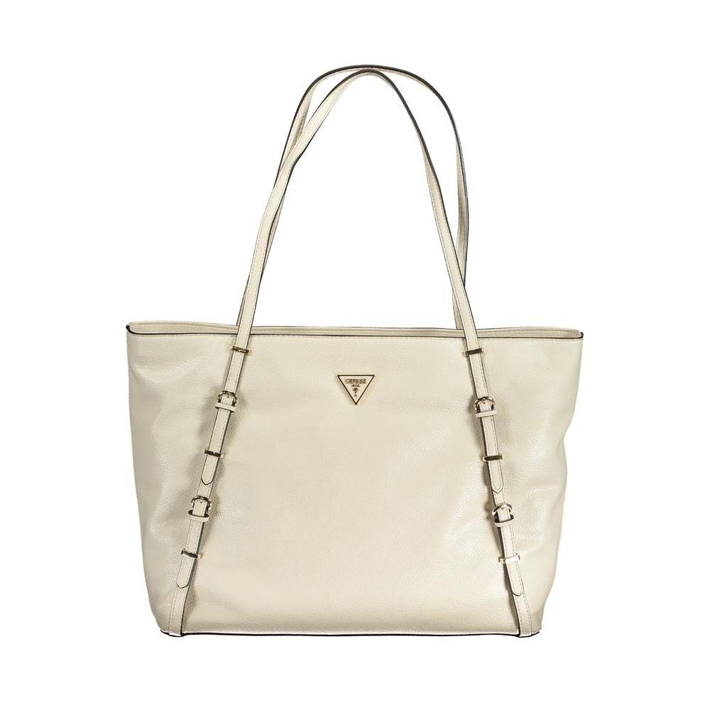 Guess Jeans Beige Polyurethane Women Handbag by Guess Jeans