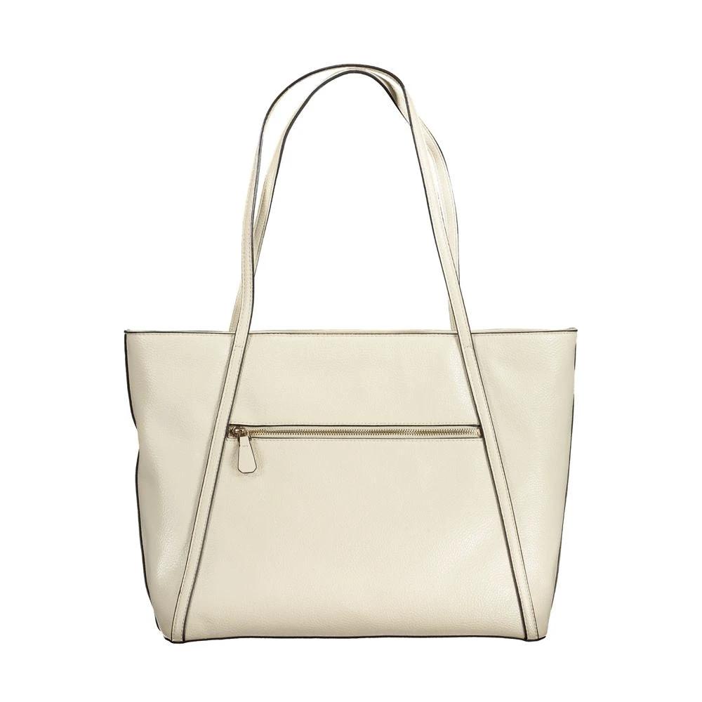 Guess Jeans Beige Polyurethane Women Handbag by Guess Jeans