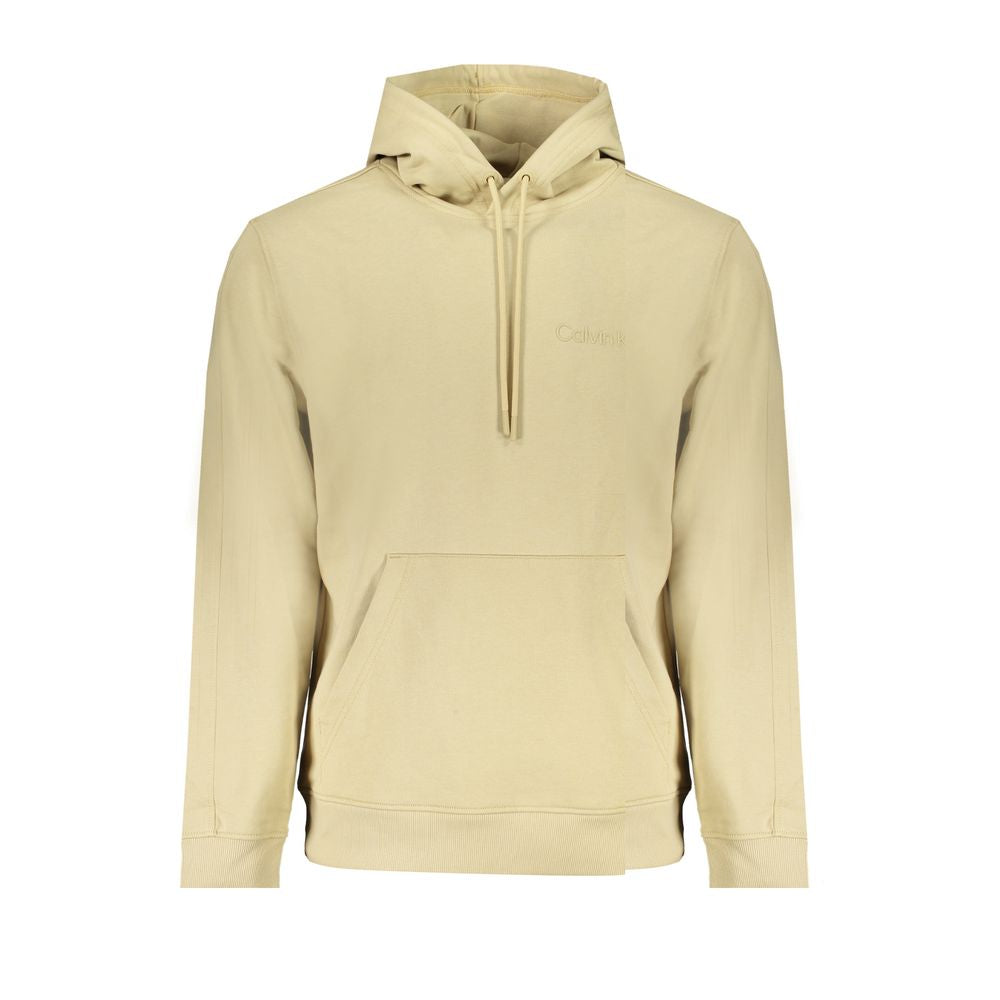 Sweat-shirt Calvin Klein homme en coton beige – CA-31403