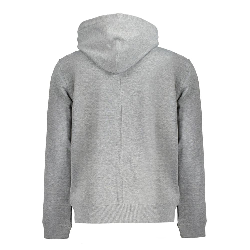 Sweat à capuche Calvin Klein homme en polyester recyclé gris – CA-32336