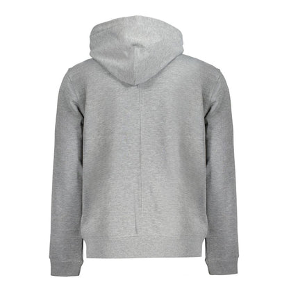 Sweat à capuche Calvin Klein homme en polyester recyclé gris – CA-32336