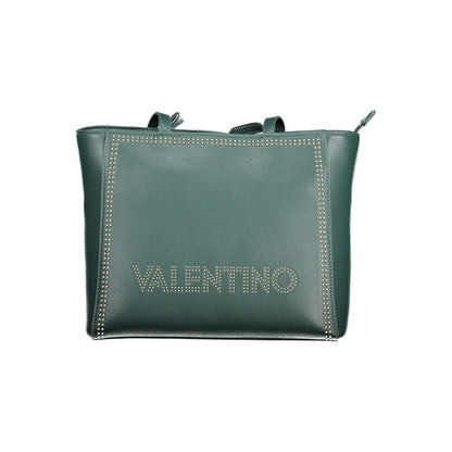 Valentino Green Polyethylene Handbag