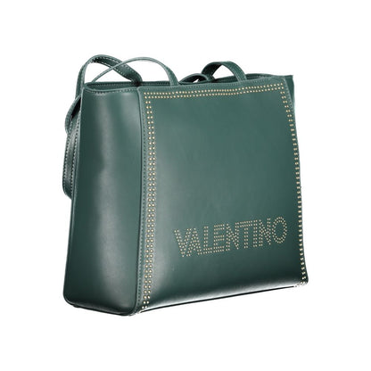 Valentino Green Polyethylene Handbag