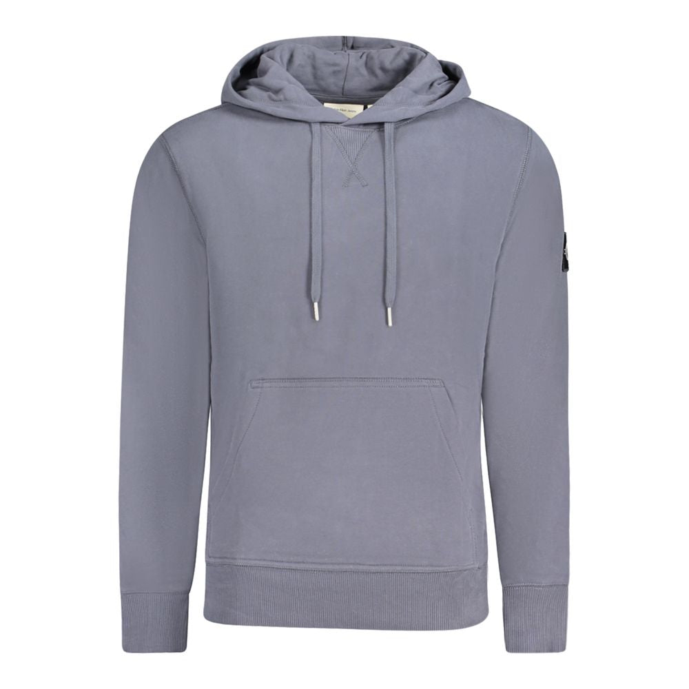 Sweat à capuche Calvin Klein homme en coton bleu – CA-33797