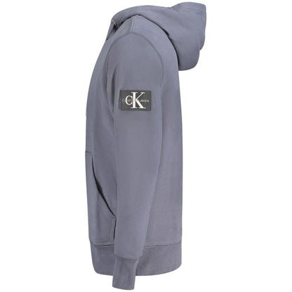 Sweat à capuche Calvin Klein homme en coton bleu – CA-33797