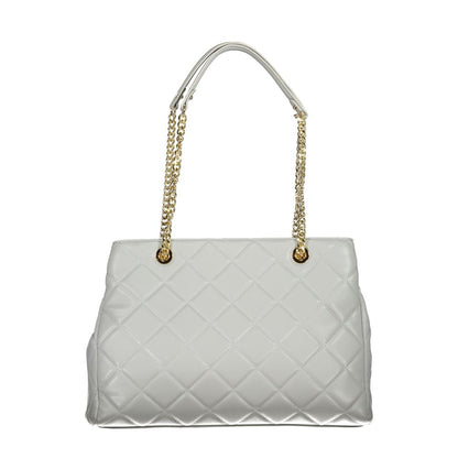 Valentino Gray Polyethylene Handbag