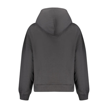 Sweat à capuche Tommy Hilfiger femme en coton noir – TO-36237