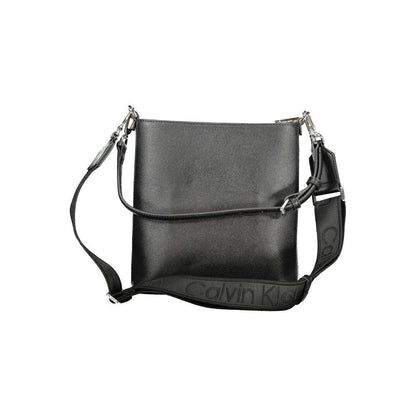 Calvin Klein Black Polyester Woman Shoulder Bag by Calvin Klein