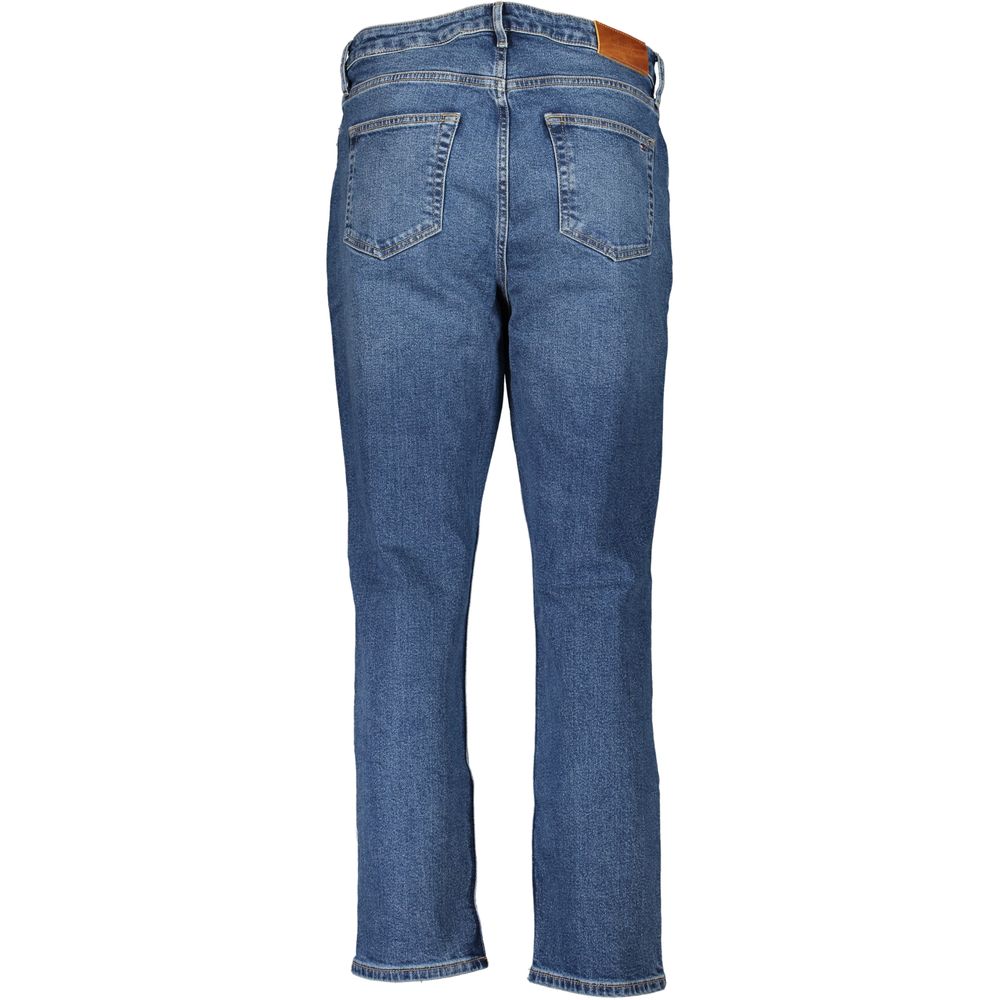 Jean Tommy Hilfiger femme cigarette slim en coton bleu – TO-25207