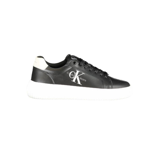 Calvin Klein White Polyester Men Sneaker by Calvin Klein