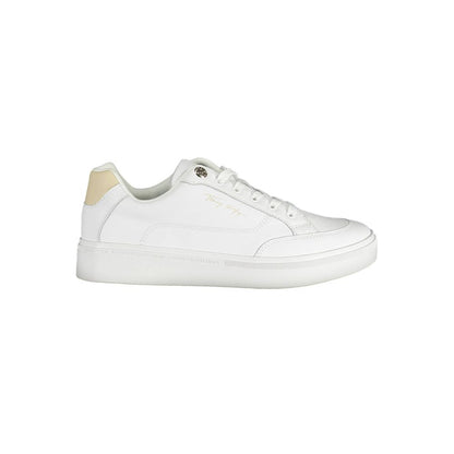 Tommy Hilfiger White Leather Women Sneaker