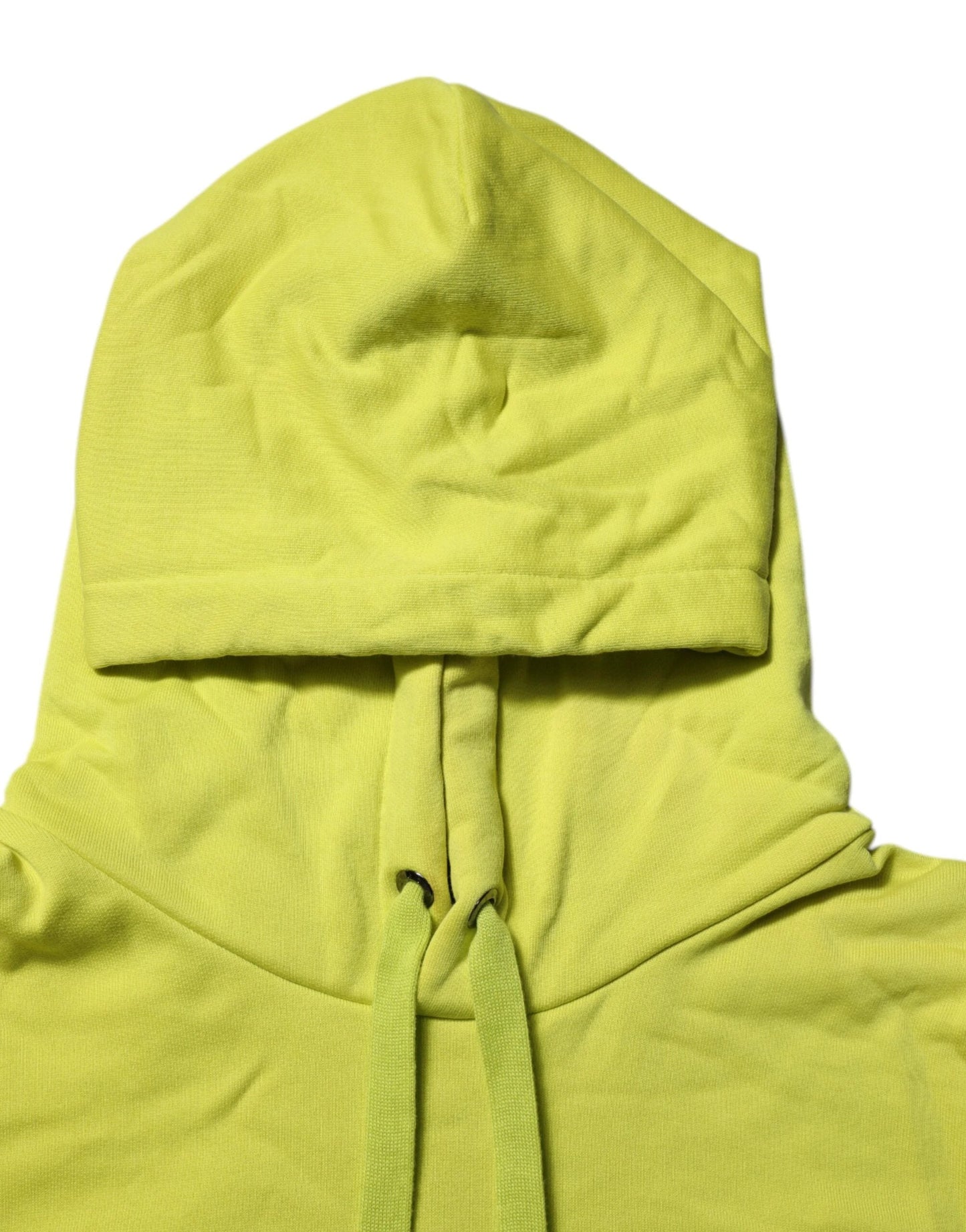 Dolce & Gabbana Green Cotton Hooded Logo Sweatshirt Sweater by Dolce & Gabbana