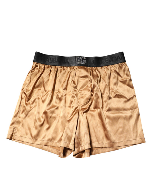 Ensemble boxer et masque de nuit Dolce & Gabbana homme beige – BIK1429