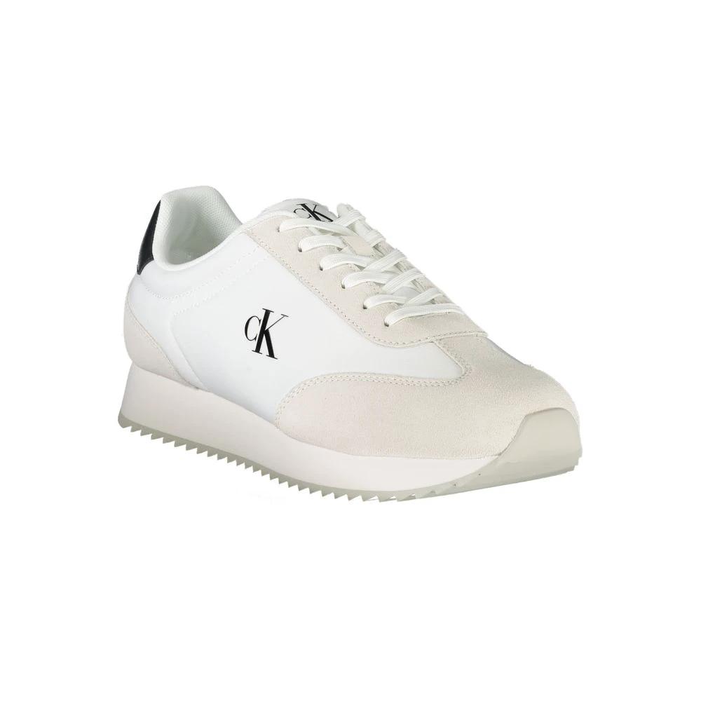 Calvin Klein Bianco Polyurethane Men Sneaker by Calvin Klein