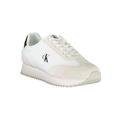 Calvin Klein Bianco Polyurethane Men Sneaker by Calvin Klein