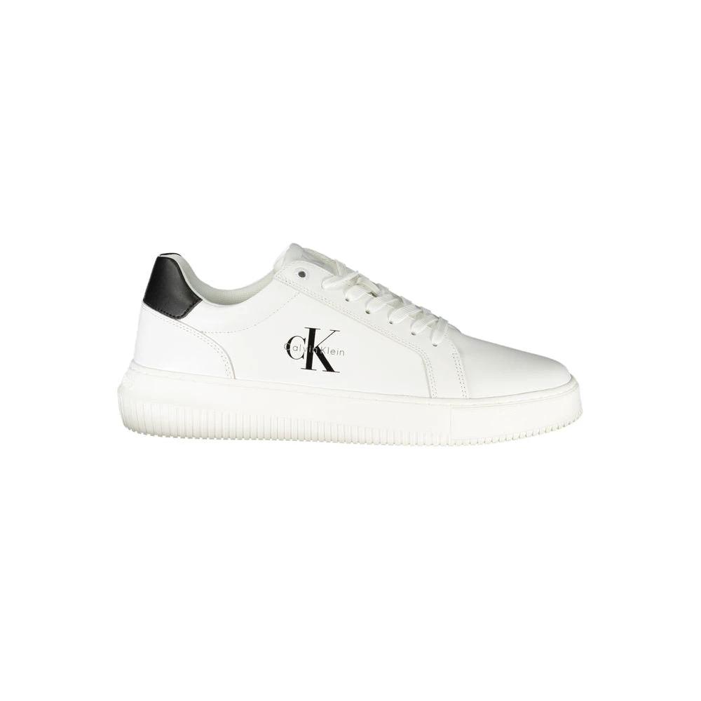Calvin Klein Bianco Polyurethane Men Sneaker by Calvin Klein