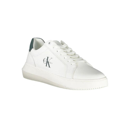 Calvin Klein Bianco Polyurethane Men Sneaker by Calvin Klein