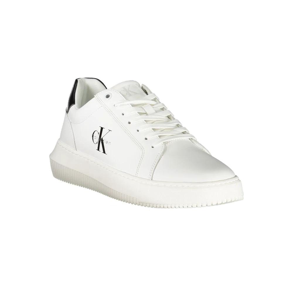 Calvin Klein Bianco Polyurethane Men Sneaker by Calvin Klein