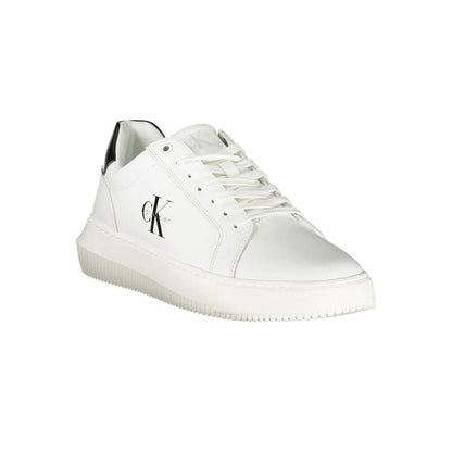 Calvin Klein Bianco Polyurethane Men Sneaker by Calvin Klein