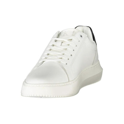 Calvin Klein Bianco Polyurethane Men Sneaker by Calvin Klein