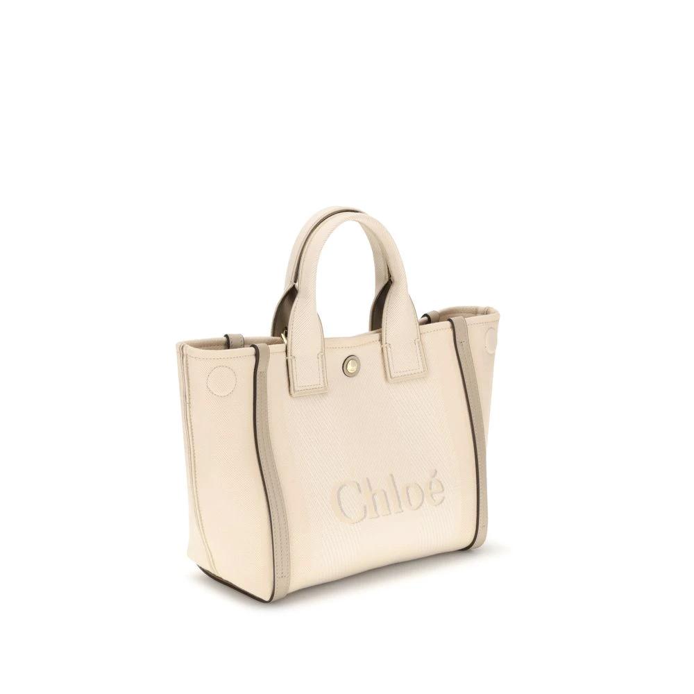 Chloé Beige Cotton Handbag by Chloé