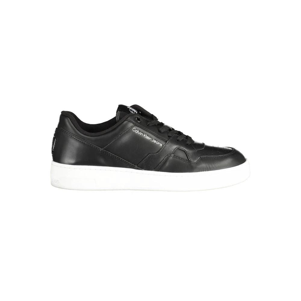 Calvin Klein Black Polyester Men Sneaker by Calvin Klein