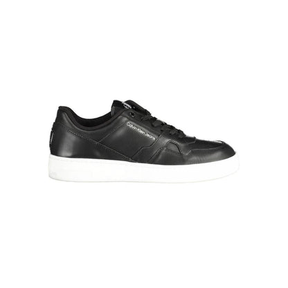 Calvin Klein Black Polyester Men Sneaker by Calvin Klein