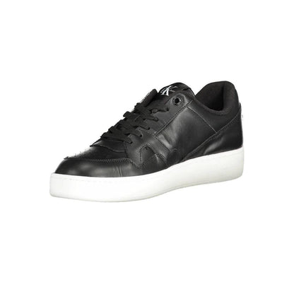 Calvin Klein Black Polyester Men Sneaker by Calvin Klein