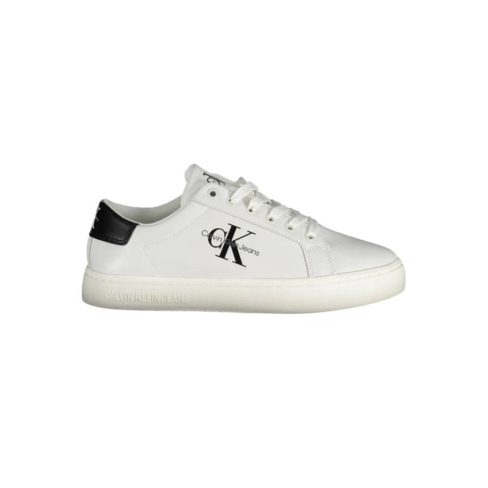 Calvin Klein Bianco Polyurethane Women Sneaker by Calvin Klein