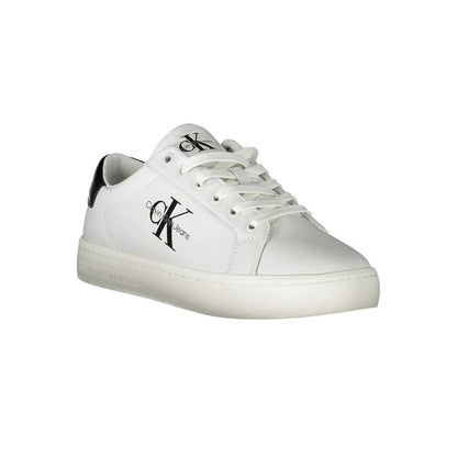 Calvin Klein Bianco Polyurethane Women Sneaker by Calvin Klein