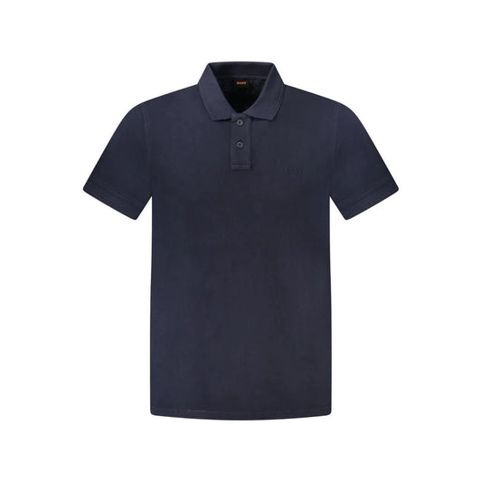 Hugo Boss Blu Cotone Uomo Polo by Hugo Boss