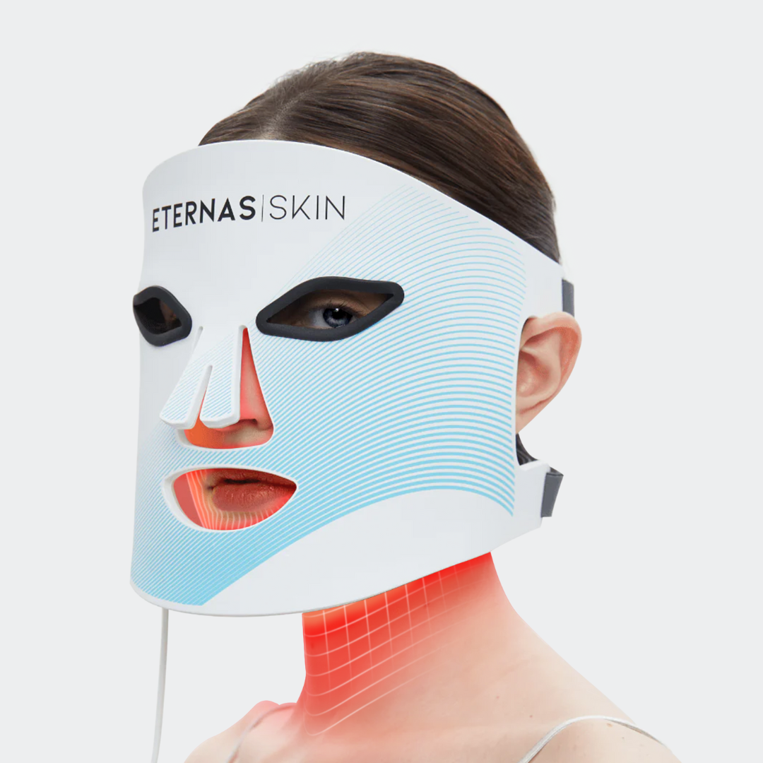 ETERNAS® Masque LED Infrarouge professionnel - 850nm Silicone de Qualité Médicale