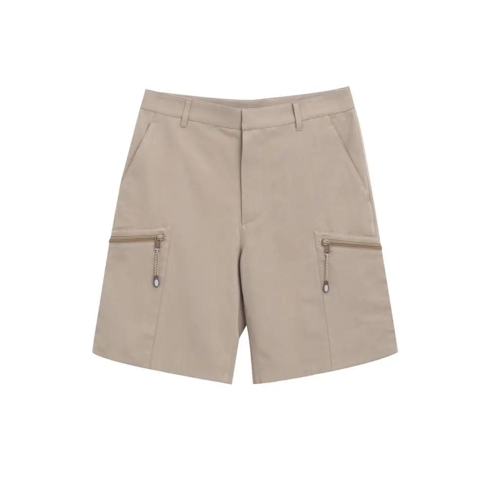 Dior Beige Cotton Cargo Shorts by Dior