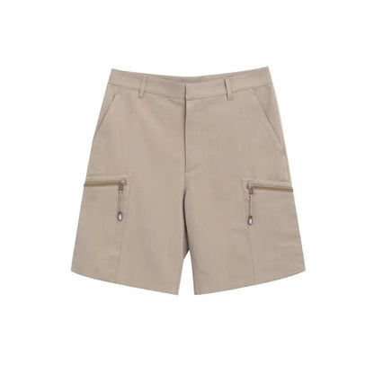 Dior Beige Cotton Cargo Shorts by Dior