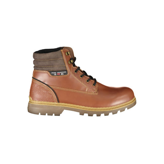 Carrera Marrone Poliuretano Men Stivaletto
