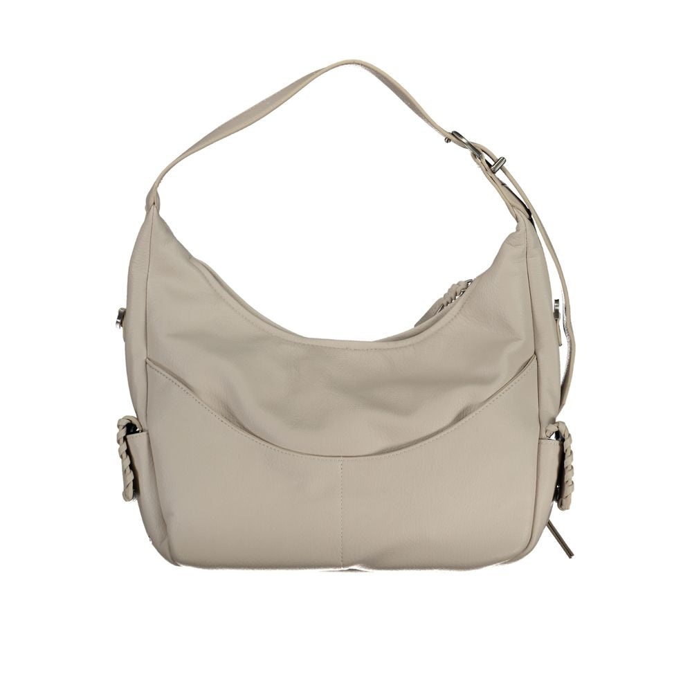 Sac porté épaule Desigual femme en polyuréthane blanc – DE-28052