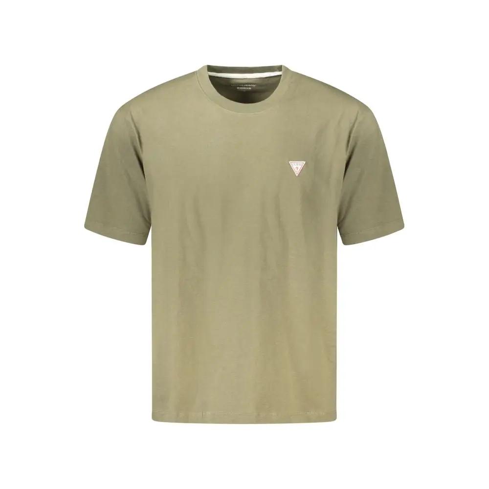 Guess Jeans Verde Cotton Male T-Shirt by Guess Jeans