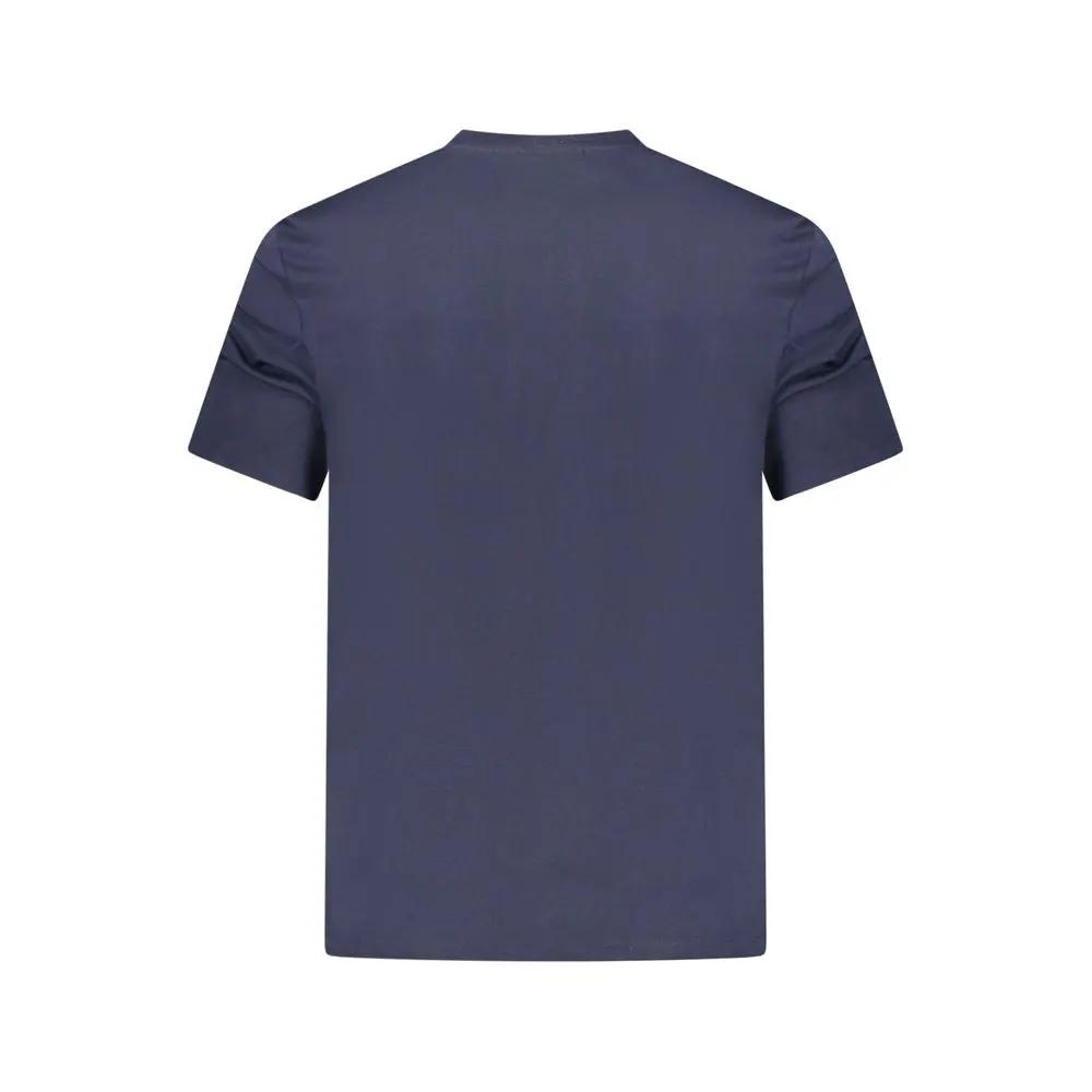 Calvin Klein Blue Cotton Men's T-Shirt by Calvin Klein