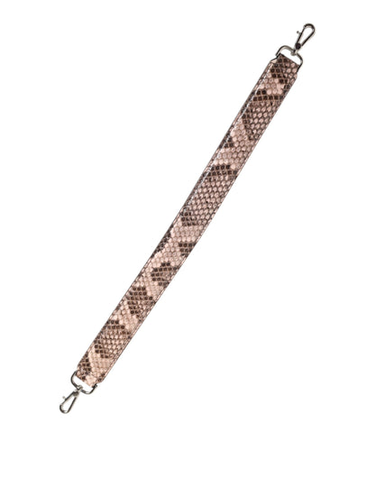 Bandoulière de sac Dolce & Gabbana femme en cuir de python marron – WMB454
