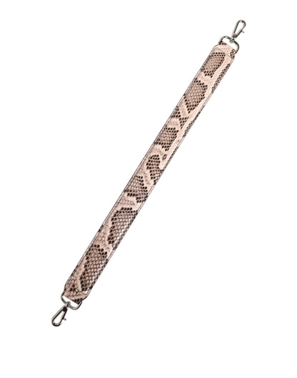 Bandoulière de sac Dolce & Gabbana femme en cuir de python beige – WMB455