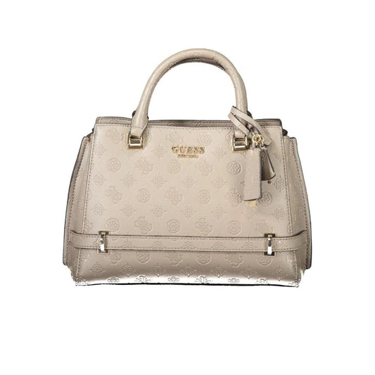 Guess Jeans Beige Polyurethane Women Handbag by Guess Jeans